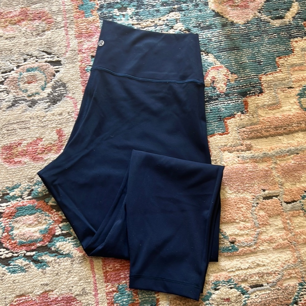 Navy lululemon leggings